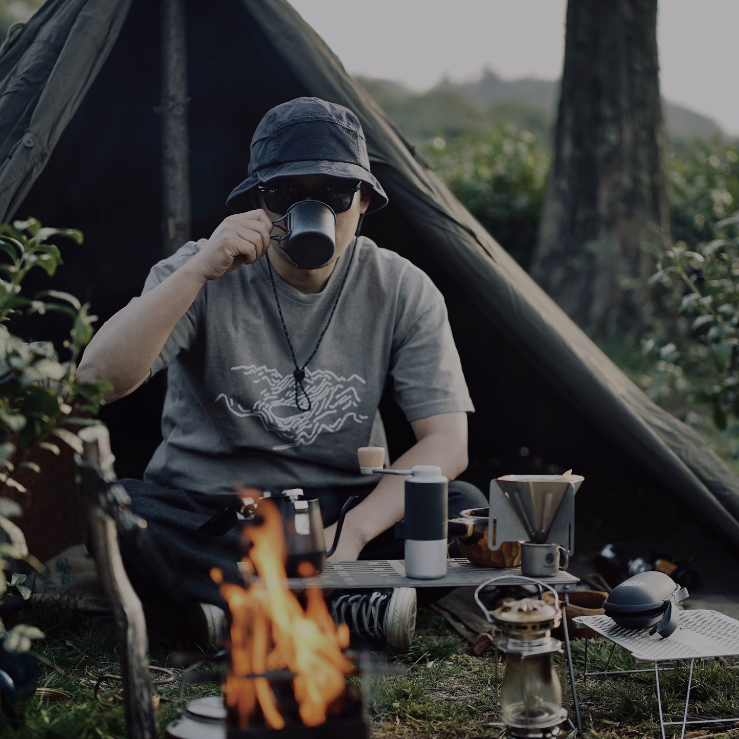 WonderFour P1  Portable Pour Over Coffee Set